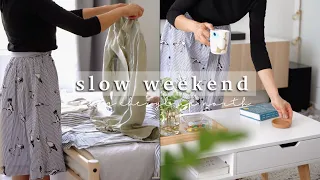 Weekend Reset | Cooking Baking Reorganising Closet  | Slow Living Daily Life In Finland