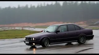 BMW e34 Daytona Violet Tribute to Giorgi Tevzadze