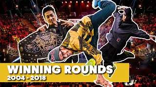 Winning Rounds 2004 - 2018 🏆 | Compilation | Red Bull BC One World Final