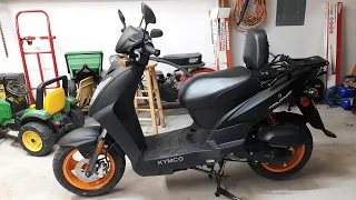 My New Kymco Agility 50 Scooter