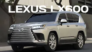 2023 Lexus LX600 - Big and Modern Full-Size Luxury SUV | Price | interior | exterior