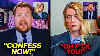 James Corden And Amber's Stylist EXPOSE Her For LYING About Fake Bruises