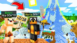 REAKCJA BOBO na MÓJ NOWY LODOWIEC… (wkurzył mnie) ⚠️ na MILIONOWICACH w Minecraft! 😱