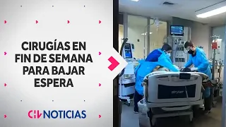 Cirugías en fines de semana: La posible solución para reducir listas de espera - CHV Noticias