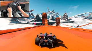 Forza Horizon 5 Hot Wheels - Steering Wheel Gamempay (4k)