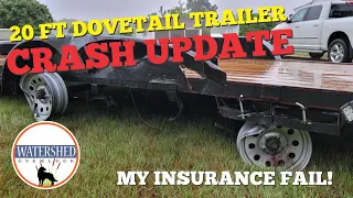 021 — CRASH UPDATE - 20' Dovetail Trailer | Kubota LX2610