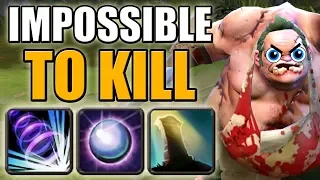 0 DEATHS Pudge [Dispersion + Time Walk + Reincarnation] Impossible to Kill | Dota 2 Ability Draft