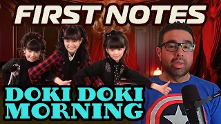 UNEXPECTED CHORUS!!!  Reacting to "Doki Doki Morning" by BABYMETAL - Dino's First Notes