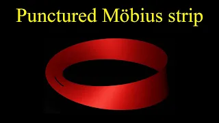 Punctured Möbius strip homeomorphism