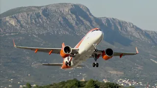 [4K] The MOST SCENIC AIRPORT in the WORLD? - SPLIT AIRPORT - Plane Spotting at Split Airport (SPU)