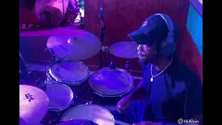 Jingle bells [drum cover] by Alvin Greene