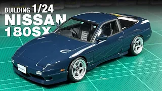 Build 1/24 Nissan 180SX RPS13 Type-X - Fujimi