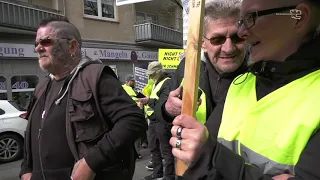 So langsam nervt es!  - Gelbe Westen in Gießen