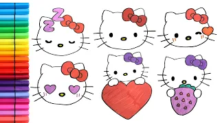 How to draw a drawing Hello kitty , drawing for kids ,drawing hello kitty