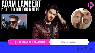 First Time Reaction Video | Adam Lambert - Holding Out For a Hero
