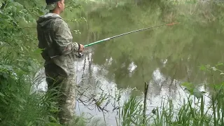 НЕ РЫБАЛКА, А СКАЗКА. Рыбалка на поплавок в мае на реке.