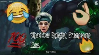 Shadow Knight Premium. Exe .Fighting 1,2 and 3 Boss(Mordeus,Lamia,Aros)