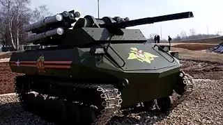 Уран 9 Военный робот- новое оружие России!!!