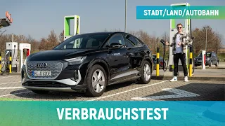 AUDI Q4 e-tron SPORTBACK | Wie viel VERBRAUCHT er im ALLTAGSTEST? | ELECTRIFY ME!