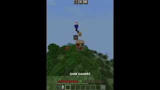 Minecraft GNOME Parkour Chase #shorts
