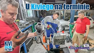 Kivi Racing Factory - Jagoda rozbiera pierwszy silnik w życiu!