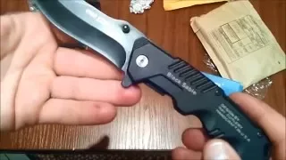 Кто круче? VS. Нож из армии США против ножа Boker. Knife. Китай в Украине. Посылка из Китая №58.