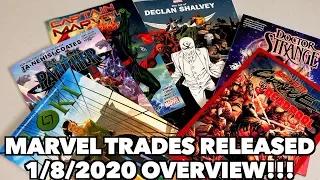 New Marvel Trades Released Today (1/8/2020) Overview!