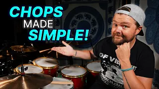 Play Chops Using SIMPLE Drum Patterns! | DRUM LESSON - That Swedish Drummer