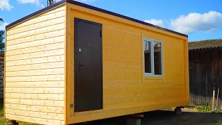 How to build a cheap wooden house with your own hands step by step