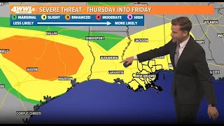New Orleans Weather: Storms return tonight with another round later Friday