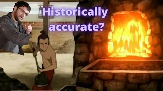 Is Sokka's meteorite sword in Avatar The Last Airbender forged accurately?