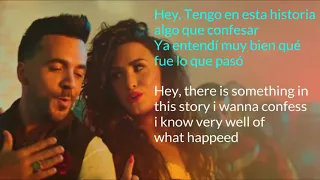 Luis Fonsi ,Demi Lovato Echame LA Culpa Song Lyrics English + Spanish