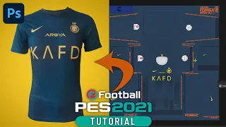 Photoshop | Nike Kit 2024 [TUTORIAL] Design + Free Mockup| -PES 2021