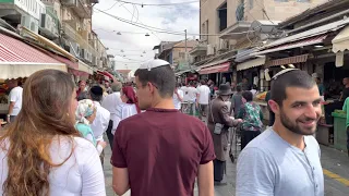 Friday in Jerusalem, Mahane Yehuda Market