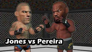 How Jon vs  Pereira fight will go