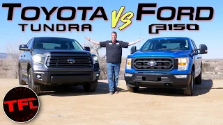 Tundra vs. F-150: You'll Be Surprised How The Oldest Truck On The Market Compares To The Newest!