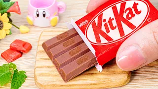 Amazing 🍫KitKat Miniature Cake | Delicious Tiny KitKat Chocolate Cake Recipes by Cat Cakes