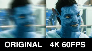 I Upscaled AVATAR (2009) To 4K 60FPS Using Artificial Intelligence & The Results Are Incredible