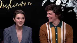 The cast of Dickinson talk about how they feel connected to their characters