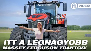 Bemutatjuk a valaha gyártott legerősebb Massey Ferguson traktorszériát, az MF 9S-t!