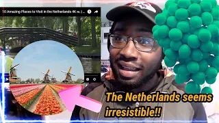 American Reacts | 10 Amazing Places to Visit in the Netherlands 4K 🇳🇱 | Netherlands Travel Guide