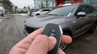 Zdalne parkowanie w Kia Sorento MY2022 | jak włączyć | jak działa | Remote Smart Parking Assist | 4K