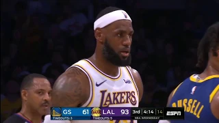 Los Angeles Lakers vs Golden State Warriors - Game Highlights | October 16, 2019 |  NBA PRESEASON