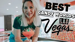 Best Candy World's Las Vegas Strip | Sugar Martini Bar - Hershey's Chocolate World - M&M'S Store