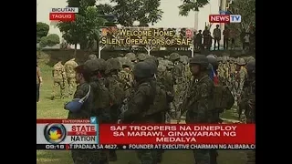 SONA: SAF troopers na dineploy sa Marawi, ginawaran ng medalya