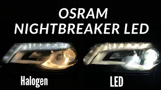 OSRAM LED Nightbreaker | Legales Licht (?) | TEST und EINBAU im Audi A3