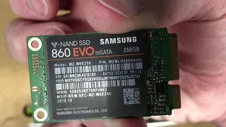 Installing an mSATA SSD in an (Older) Intel NUC