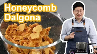Korean Honeycomb Toffee | a.k.a. Mega Dalgona