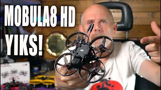 Happymodel Mobula8 HD 1-2S 85mm Whoop DJI O3 - review, setup and flight footage