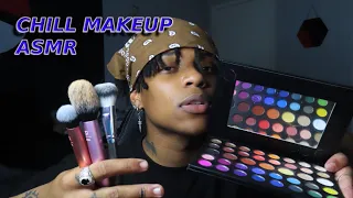ASMR | Black Guy Does your MAKEUP *chill*